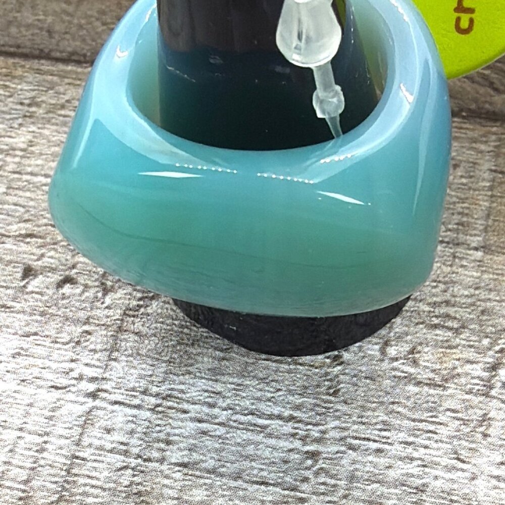 Retired Chloe Laclau Rio Resin Dome Ring 2008 Deadstock NWT Sz 9 Boutique Brazil - Picture 9 of 16
